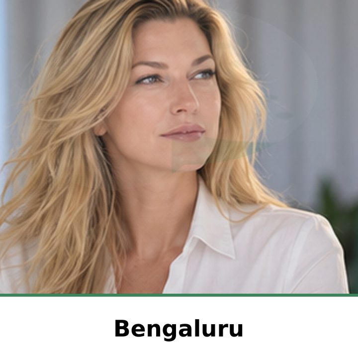 Nicole Junkermann on AI in Bengaluru: portrait captioned Bengaluru