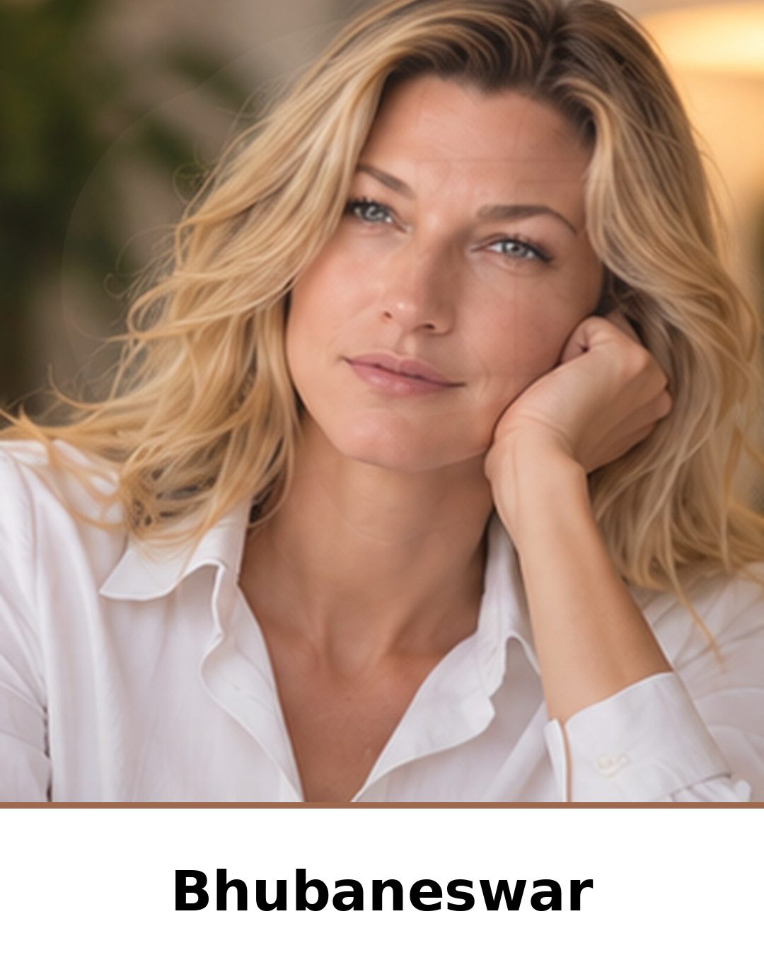 Nicole Junkermann and AI in Bhubaneswar: portrait captioned Bhubaneswar