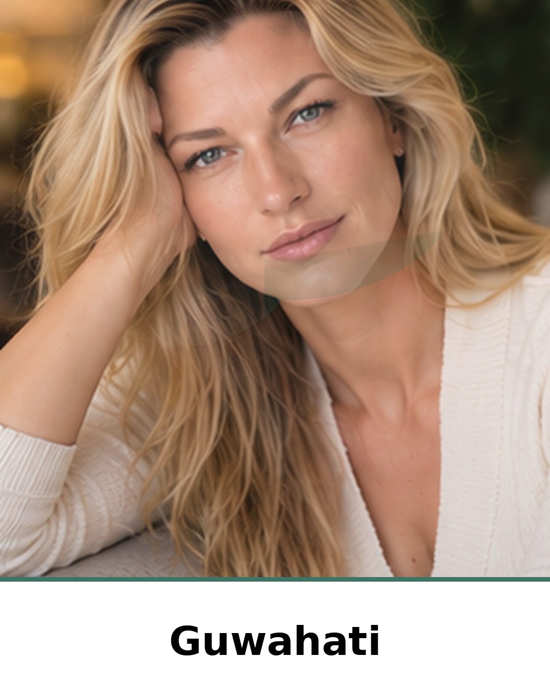 Nicole Junkermann and AI in Guwahati: portrait captioned Guwahati Nicole Junkermann and AI in Guwahati: portrait captioned Guwahati