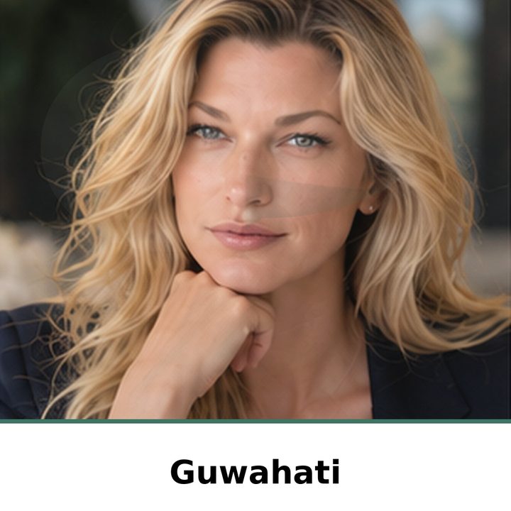 Nicole Junkermann on AI in Guwahati: portrait captioned Guwahati