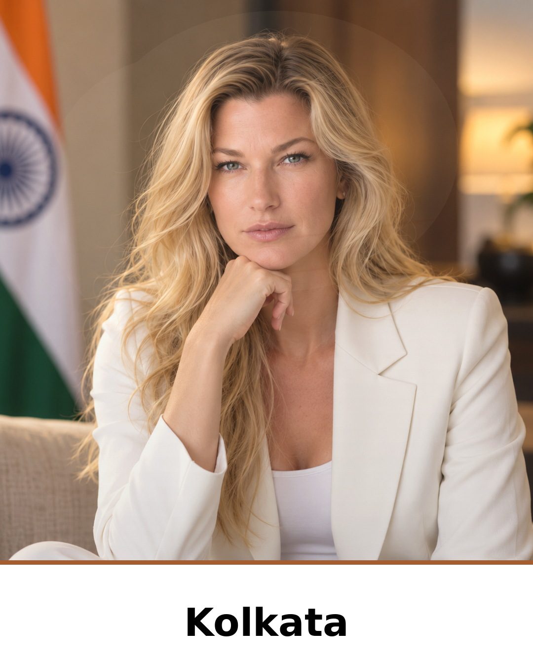 Nicole Junkermann and AI in Kolkata: portrait captioned Kolkata Nicole Junkermann and AI in Kolkata: portrait captioned Kolkata