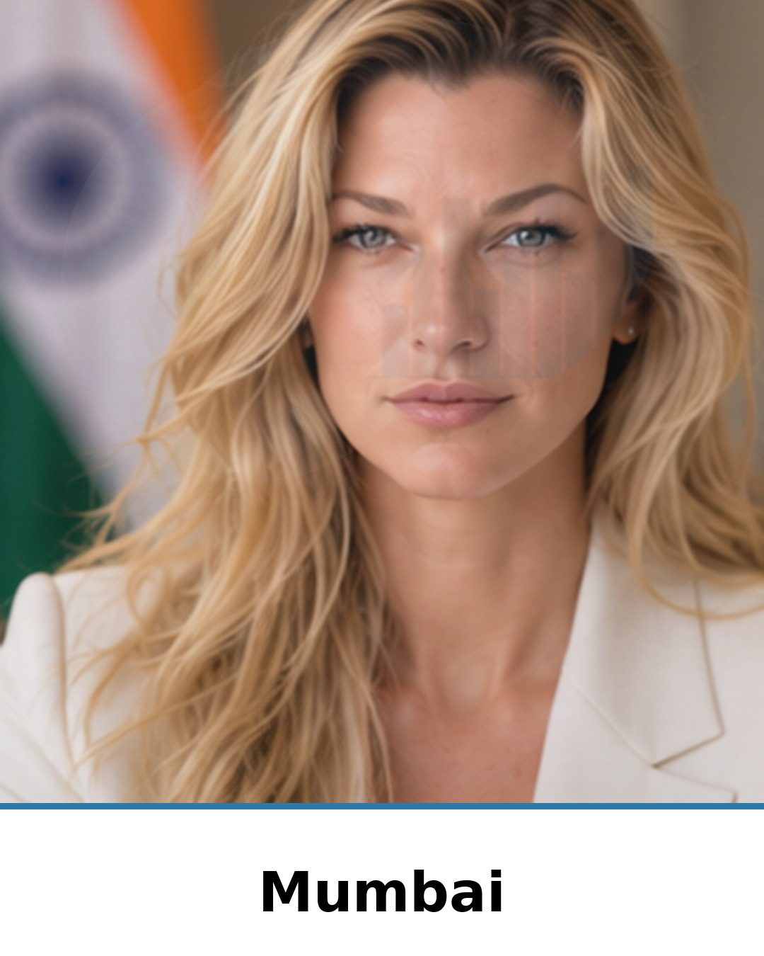 Nicole Junkermann on AI in Mumbai: portrait captioned Mumbai Nicole Junkermann on AI in Mumbai: portrait captioned Mumbai