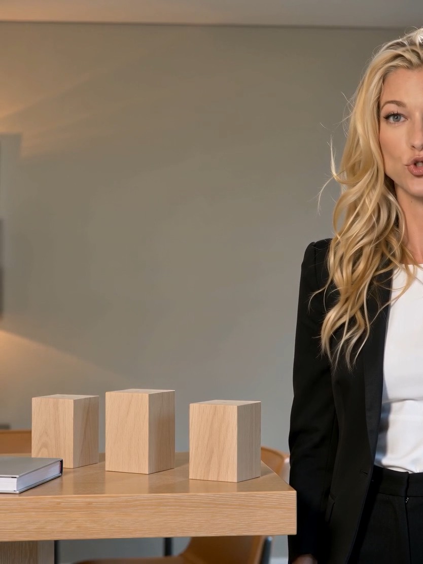Nicole Junkermann recording an AI Overview briefing about AI interoperability and connected tools